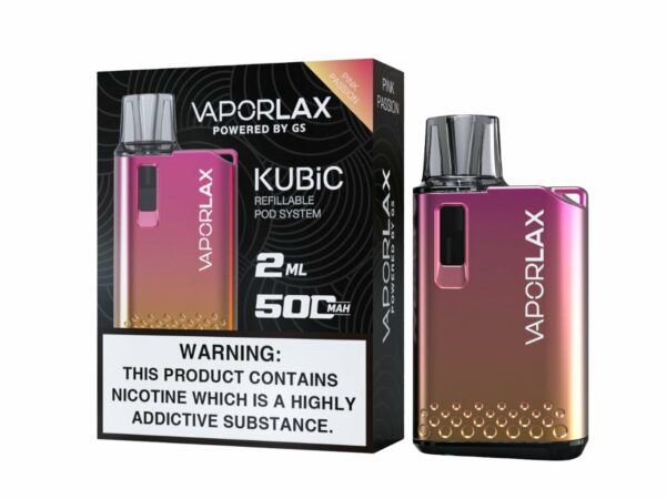 VAPORLAX KUBIC REFILLABLE POD KIT 500MAH - Image 7
