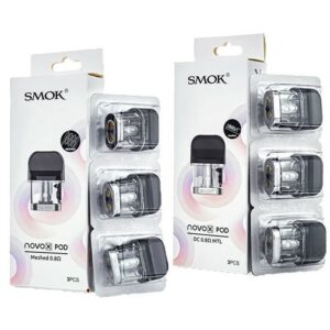 SMOK NOVO X REPLACEMENT PODS (3 PACK)
