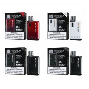VAPORLAX KUBIC REFILLABLE POD KIT 500MAH