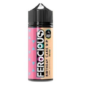 BIRTHDAY CAKE DESSERTS 100ML E LIQUID FEROCIOUS FLAVOURS