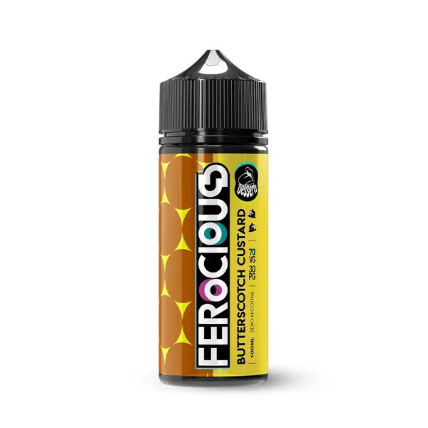BUTTER SCOTCH CUSTARD 100ML E LIQUID FEROCIOUS FLAVOURS