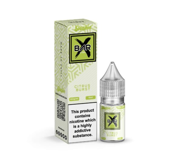 CITRUS BURST 10ML NIC SALT SLUSHIE BAR XTRA