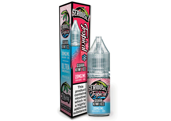 GUAVA KIWI ICE SERIOUSLY TROPICAL 10ML DOOZY NIC SALT
