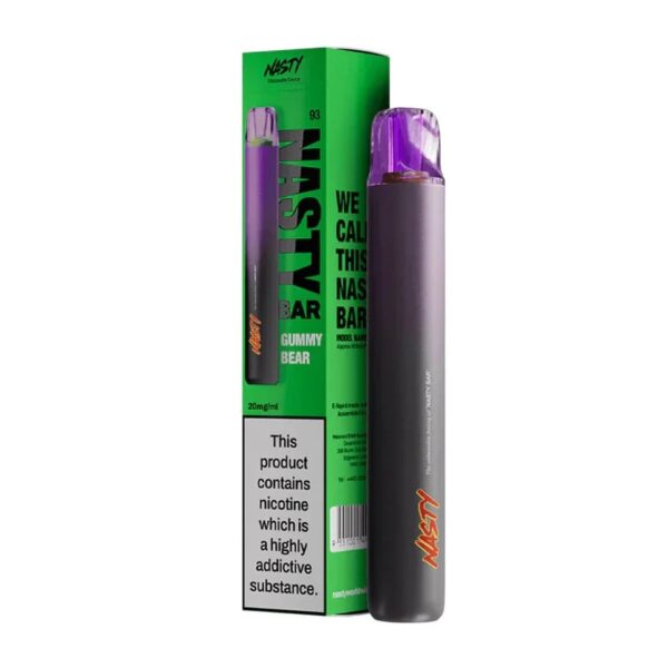 NASTY BAR DX2 600 DISPOSABLE VAPE KIT 20MG - Image 18