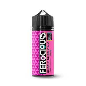 HUBBLY BUBBLY CANDY INFUSED 100ML E LIQUID FEROCIOUS FLAVOURS