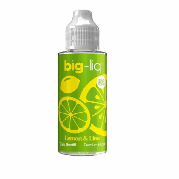 LEMON & LIME 100ML E LIQUID BIG LIQ