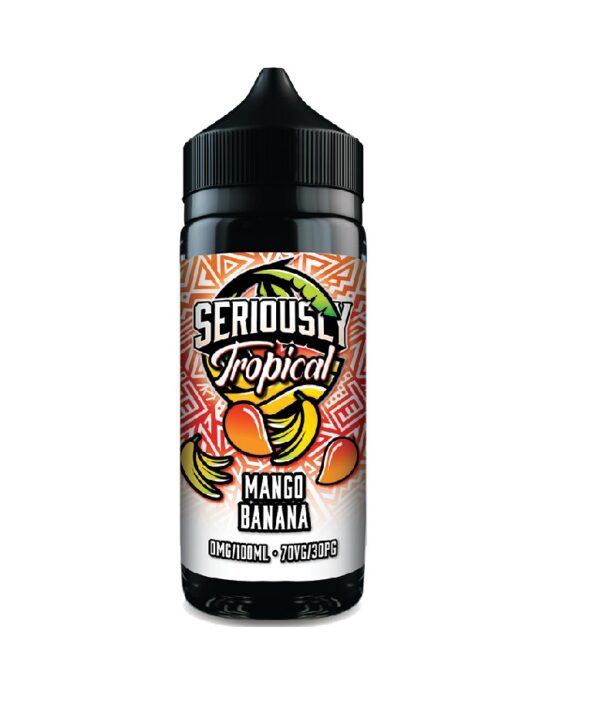 MANGO BANANA 100ML E LIQUID SERIOUSLY TROPICAL
