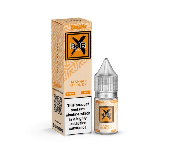 MANGO MEDLEY 10ML NIC SALT SLUSHIE BAR XTRA
