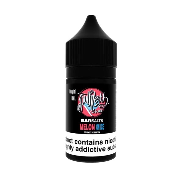 MELON ON ICE 10ML NIC SALT RUTHLESS BAR SALTS