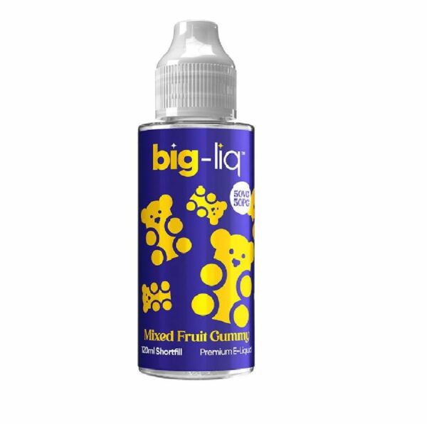 MIXED FRUIT GUMMY 100ML E LIQUID BIG LIQ
