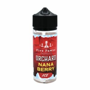 NANA BERRY ICE ORCHARD 100ML E LIQUID FIVE PAWNS