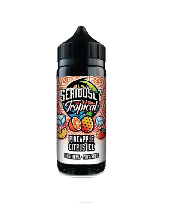 PINEAPPLE CITRUS ICE 100ML E LIQUID SERIOUSLY TROPICAL