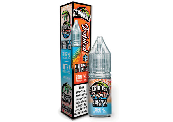 PINEAPPLE CITRUS ICE SERIOUSLY TROPICAL 10ML DOOZY NIC SALT