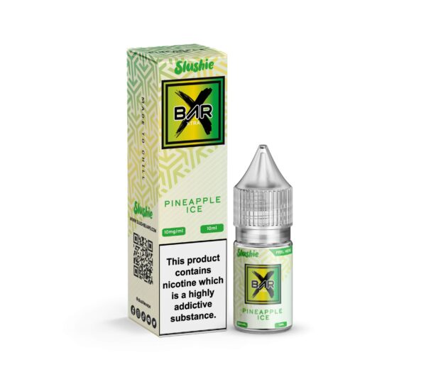 PINEAPPLE ICE 10ML NIC SALT SLUSHIE BAR XTRA