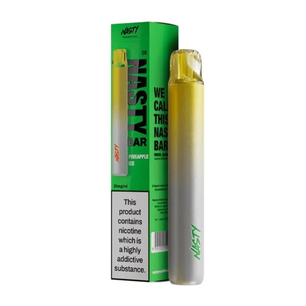 NASTY BAR DX2 600 DISPOSABLE VAPE KIT 20MG - Image 30