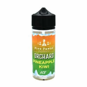 PINEAPPLE KIWI ICE ORCHARD 100ML E LIQUID FIVE PAWNS