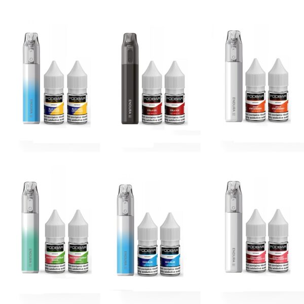 PODBAR BY KINGSTON X INNOKIN S1 POD VAPE KIT 7000