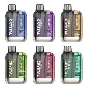 SKE CRYSTAL CL6000 PREFILLED POD VAPE KIT 20MG