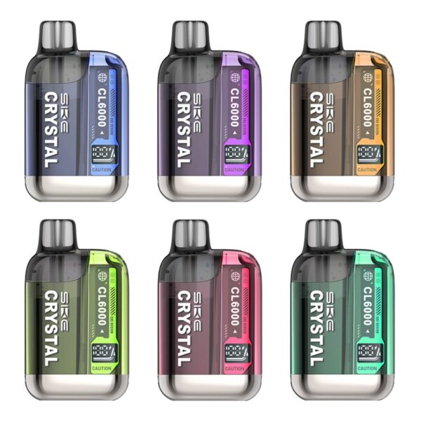 SKE CRYSTAL CL6000 PREFILLED POD VAPE KIT 20MG