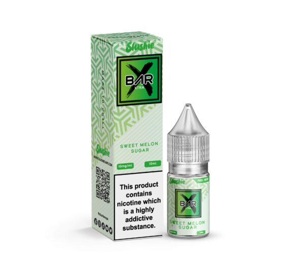 SWEET MELON SUGAR 10ML NIC SALT SLUSHIE BAR XTRA