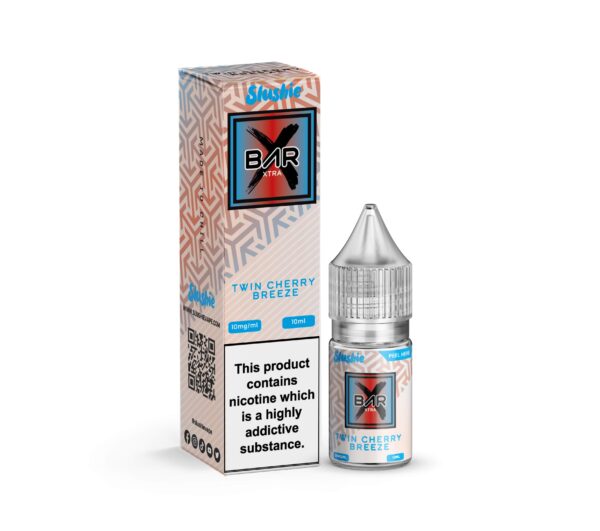 TWIN CHERRY BREEZE 10ML NIC SALT SLUSHIE BAR XTRA