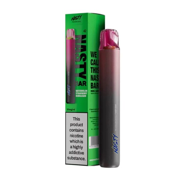 NASTY BAR DX2 600 DISPOSABLE VAPE KIT 20MG - Image 6