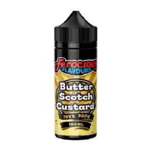 BUTTER SCOTCH CUSTARD 100ML E LIQUID FEROCIOUS FLAVOURS