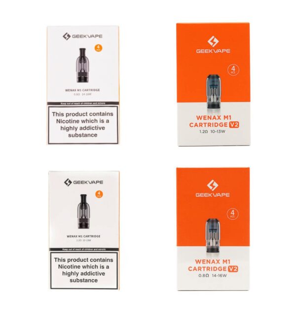 GEEKVAPE WENAX M REPLACEMENT POD CARTRIDGES (4 PACK)