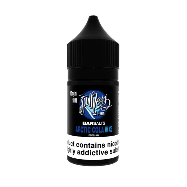ARCTIC COLA ON ICE 10ML NIC SALT RUTHLESS BAR SALTS
