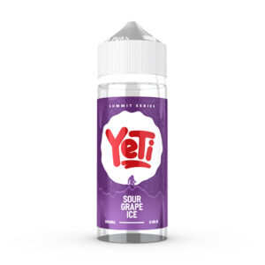 SOUR GRAPE ICE 100ML E LIQUID YETI SUMMIT SERIES