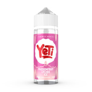 PASSIONFRUIT LYCHEE ICE 100ML E LIQUID YETI SUMMIT SERIES