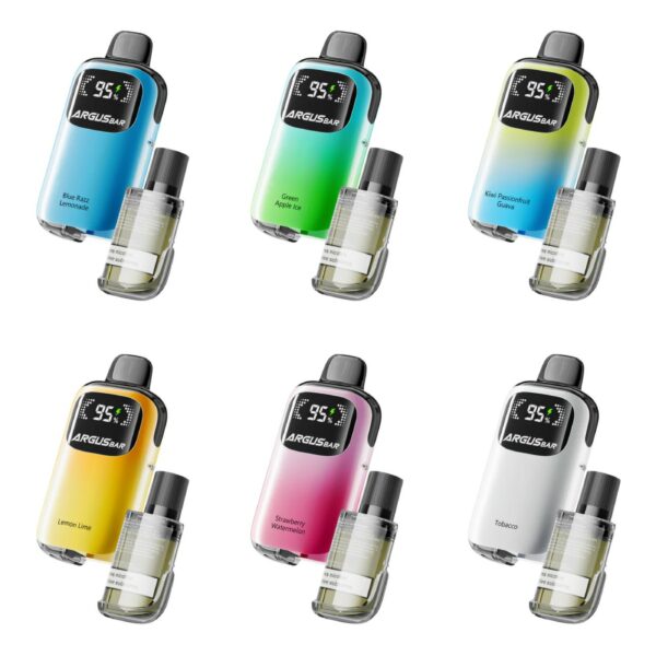ARGUS BAR PRIME 6000 PREFILLED POD VAPE KIT 20MG BY VOOPOO