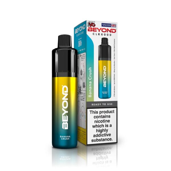 IVG BEYOND CLK6000 DISPOSABLE VAPE KIT 20MG - Image 2