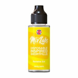 BANANA ICE DISPOSABLE INSPIRED 100ML E LIQUID MIX LABS
