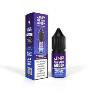 BLACKCURRANT ANISEED 10ML NIC SALT JNP BAR SALTS 6000