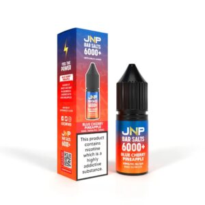 BLUE CHERRY PINEAPPLE 10ML NIC SALT JNP BAR SALTS 6000