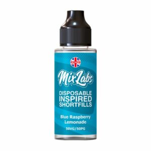 BLUE RASPBERRY LEMONADE DISPOSABLE INSPIRED 100ML E LIQUID MIX LABS