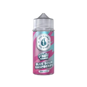 BLUE SOUR RASPBERRY FRUITS 100ML E LIQUID JUICE N POWER