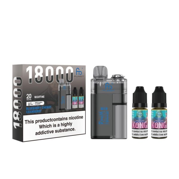 FUMOT R AND M TORNADO 18000 PREFILLED POD VAPE KIT 20MG - Image 32