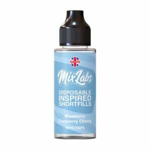BLUEBERRY CRANBERRY CHERRY DISPOSABLE INSPIRED 100ML E LIQUID MIX LABS