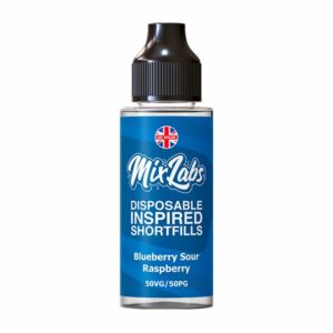 BLUEBERRY SOUR RASPBERRY DISPOSABLE INSPIRED 100ML E LIQUID MIX LABS