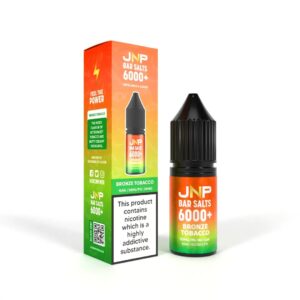 BRONZE TOBACCO 10ML NIC SALT JNP BAR SALTS 6000