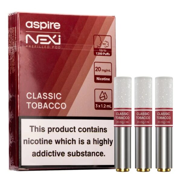ASPIRE NEXI ONE PREFILLED PODS 20MG (3 PACK) - Image 4