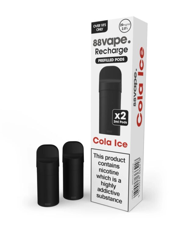 88VAPE 600 PREFILLED PODS 20MG (2 PACK) - Image 4