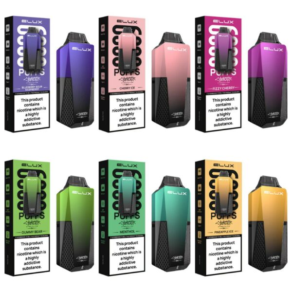 ELUX CYBEROVER 6K DISPOSABLE VAPE KIT 20MG