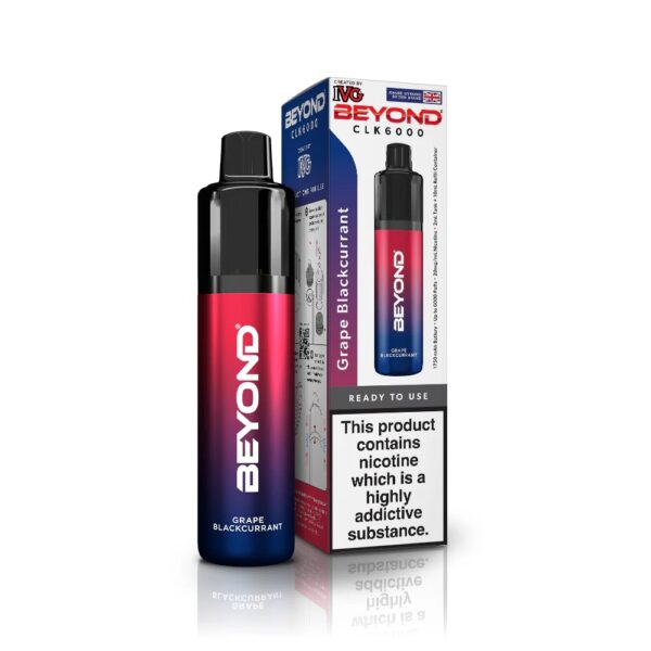 IVG BEYOND CLK6000 DISPOSABLE VAPE KIT 20MG - Image 9