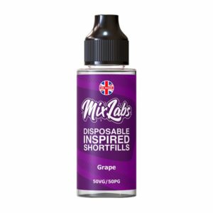 GRAPE DISPOSABLE INSPIRED 100ML E LIQUID MIX LABS