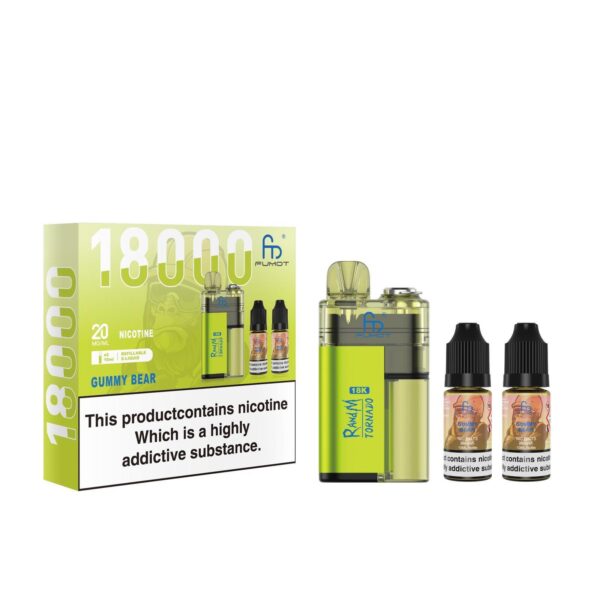 FUMOT R AND M TORNADO 18000 PREFILLED POD VAPE KIT 20MG - Image 48