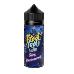 JUICY BLACKCURRANT (50/50) 100ML E LIQUID FROOTI TOOTI