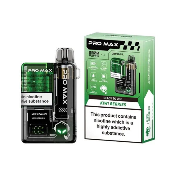 VAPENGIN PRO MAX 8000 PREFILLED POD VAPE KIT 20MG - Image 36